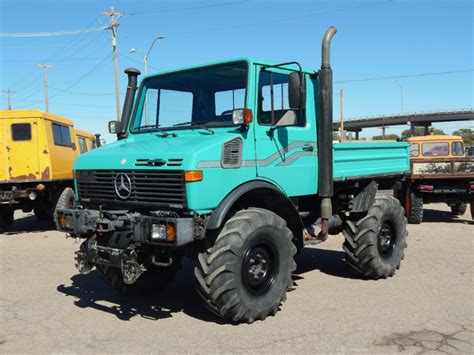 58K Miles 20 MPH 1985 Mercedes Benz Unimog U1200 Bring A Trailer