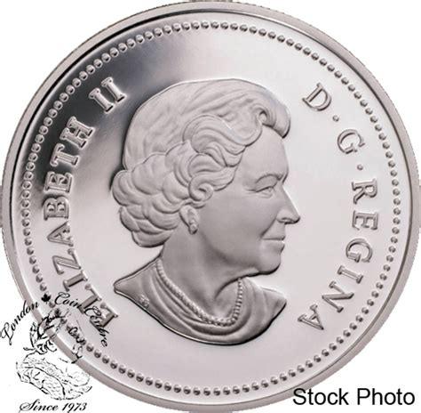 Canada 2003 1 Uncrowned Portrait Of Queen Elizabeth Ii Proof Silver