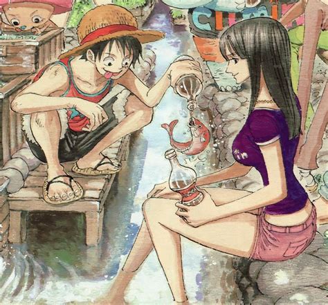 Robin And Luffy