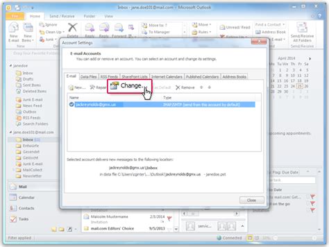 Setting Up Outlook (IMAP)