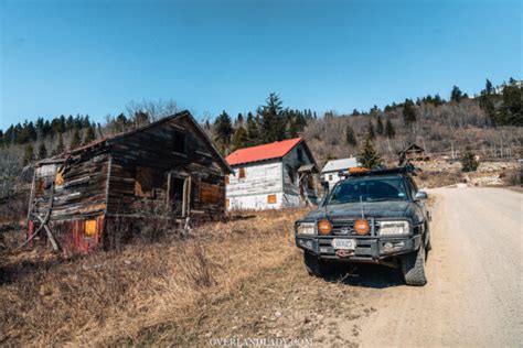 BC Ghost Town Gold Bridge Bralorne From Lillooet Overland Lady