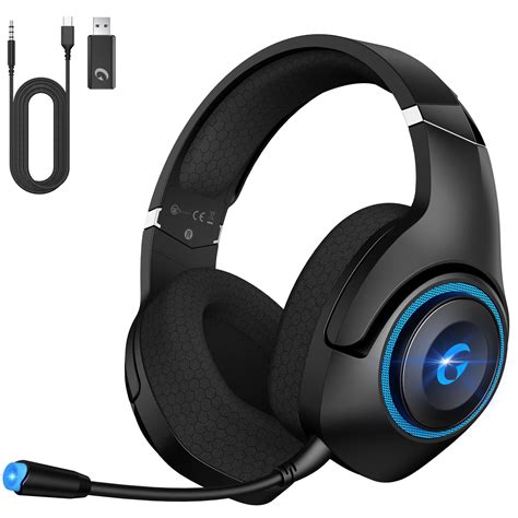 Kapeydesi Wireless Gaming Headset 2 4ghz Usb Gaming Headphones For Ps5