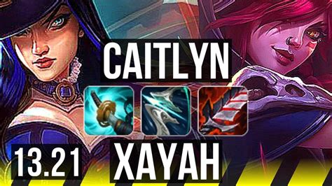 CAITLYN Lux Vs XAYAH Rakan ADC Legendary 400 Games 13 5 14