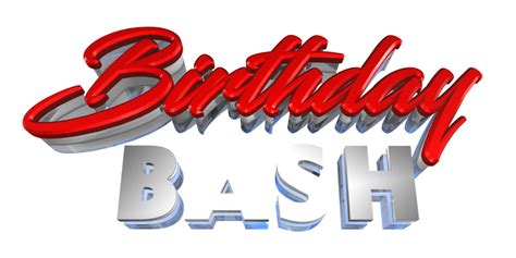 Birthdaybash