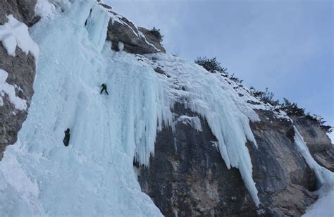 Wasserfall Eisklettern Aufbaukurs Mit Bergf Hrer Klettersucht