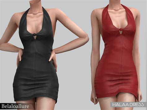 The Sims Resource Belaloallure Halaa Dress