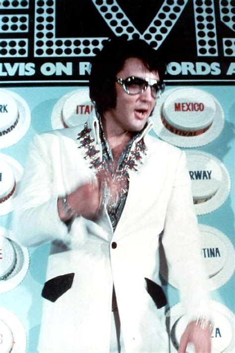 Press Conference In September 4 1972 In Las Vegas Fotos Raras De Elvis Elvis Presley Rueda