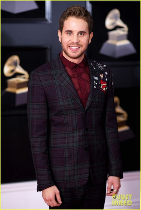 Ben Platt Celebrates Dear Evan Hansen Win At Grammys 2018 Photo