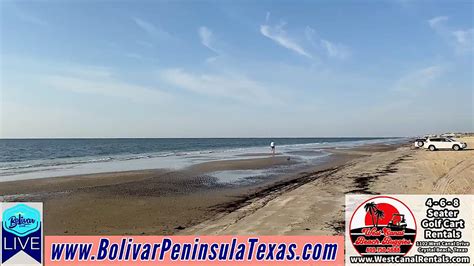 crystal beach texas beach vacation  bolivar peninsula