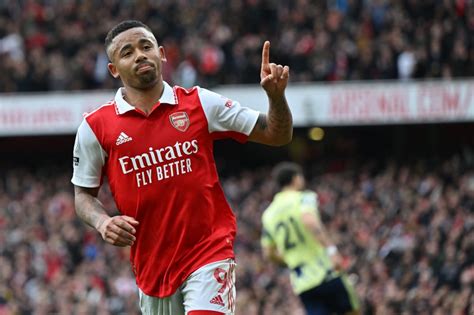 Arsenal Goleia Leeds Com Dois De Gabriel Jesus E Mantém Vantagem Na Ponta Do Inglês Gazeta