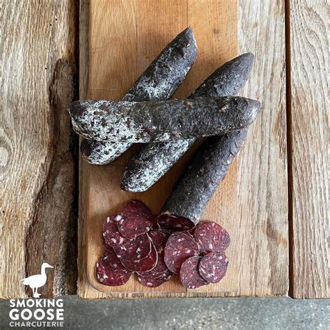 Blackberry Duck Salame — Smoking Goose