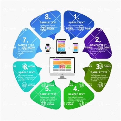 Technology Infographic Template | Infographic Template Collection | GraphicMama