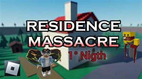 Residence Massacre Roblox Esse Jogo Realmente Assustador Youtube