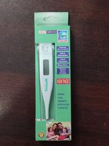 Unisoft Clinical Digital Thermometer 0 2 DegreeC At Rs 275 In Madurai