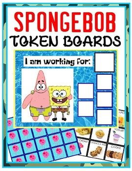 Spongebob Token Boards By Behavior Basic Training TpT