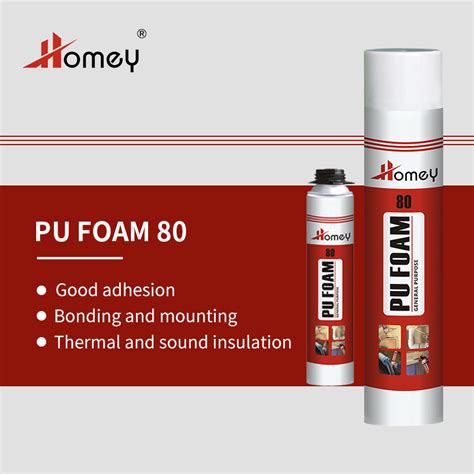 Homey Espuma De Poliuretano Spray Polyurethane Foam Insulation