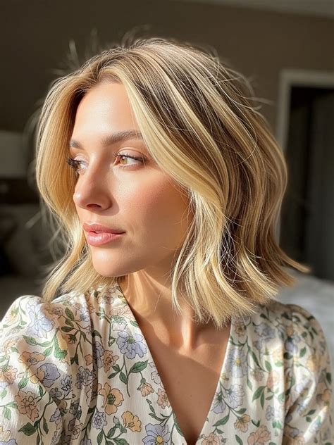 Honey Blonde Lob Haircut Ideas Daily Hair Flow