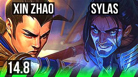 XIN ZHAO Vs SYLAS JGL 11 2 18 66 Winrate Godlike KR Master