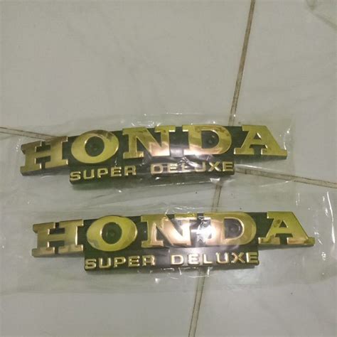 Jual Logo Emblem Samping Tengki Gl100 Kanan Kiri Shopee Indonesia