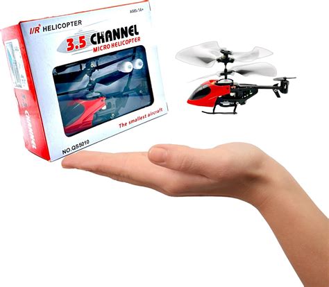 Amazon SHEMINI Mini helicóptero a control remoto QS5010