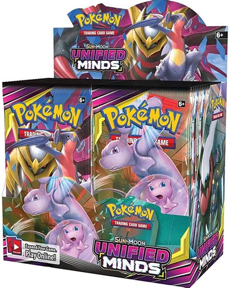 Amazon Pokemon Tcg Sun Moon Unified Minds Booster Box Multi