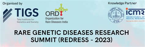 Rare Genetic Diseases Research Summit Redress 2023 Tigs