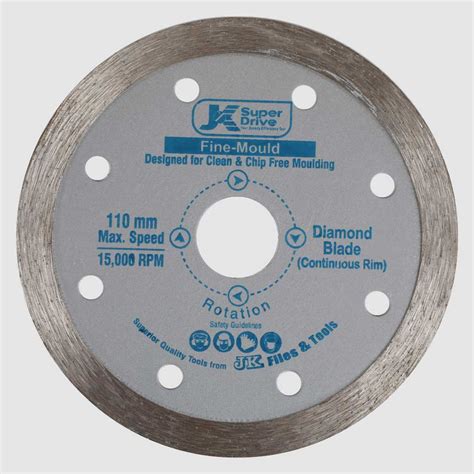 Continuous Rim Diamond Blades Jk Files Engineering Limited