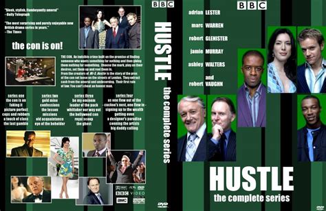 Hustle Complete Series 1 4 Tv Dvd Custom Covers Hustle Dvd Covers