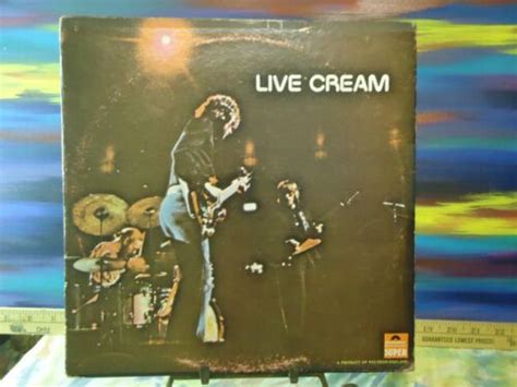 Cream Live Cream Polydor Super Vinyl Lp 1970 Uk Version Ebay