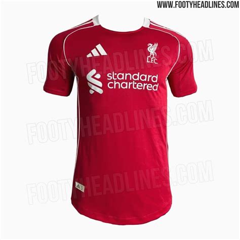No More Nike - Adidas Liverpool 25-26 Home, Away & Third Kits Leaked