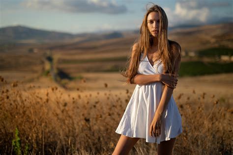 White Dress K Filippo Sano Minidress Elin Alina Photodromm