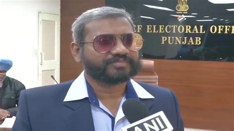 Live News Updates Punjabs Chief Electoral Officer Dr S Karuna Raju