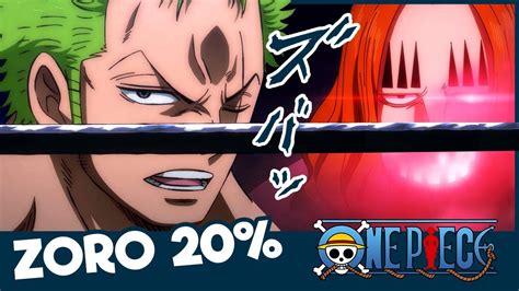 One Piece Roronoa Zoro Vs Basil Hawkins Youtube