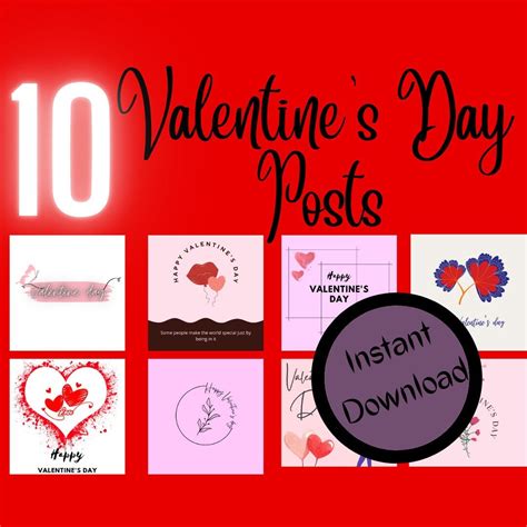 10 Valentines Day Instagram And Facebook Post Ready To Post Valentines