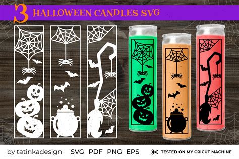 Halloween Candle Svg Vertical Halloween Candle Svg 2230302 Svgs