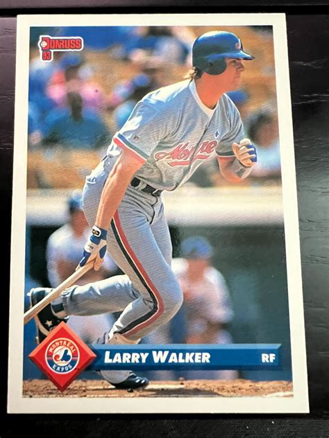 Larry Walker #540 Prices | 1993 Donruss | Baseball Cards