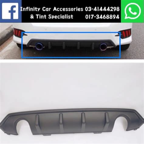 Honda Civic FC Rear Diffuser Shopee Malaysia