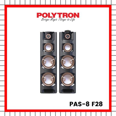 ACTIVE SPEAKER POLYTRON PAS 8 F28 SPEAKER AKTIF POLYTRON PAS 8 F28