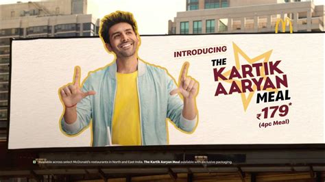 Mcdonalds India Nande I The Kartik Aaryan Meal Youtube