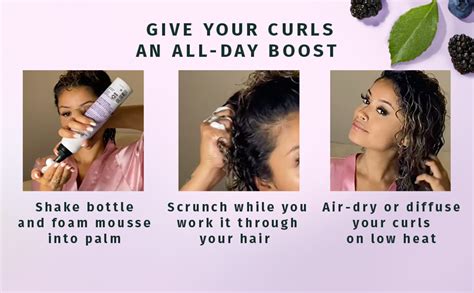 Herbal Essences Curl Boosting Mousse Frizz Control For Curly And Wavy Hair Long