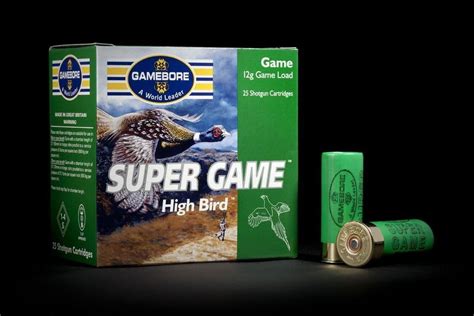 Gamebore Super Game Hi Bird 6 32 Fibre Shotgun Cartridges 12g Only 10 25