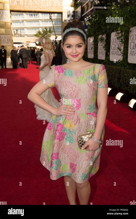 Actress Ariel Winter Attends The 70th Annual Golden Globes Awards At