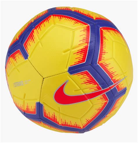 Yellow Nike Soccer Ball, HD Png Download - kindpng