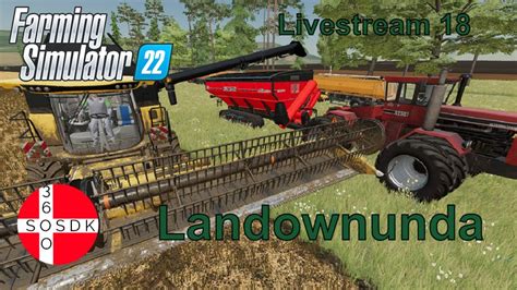 Dansk Farming Simulator Live Landownunda Del Youtube