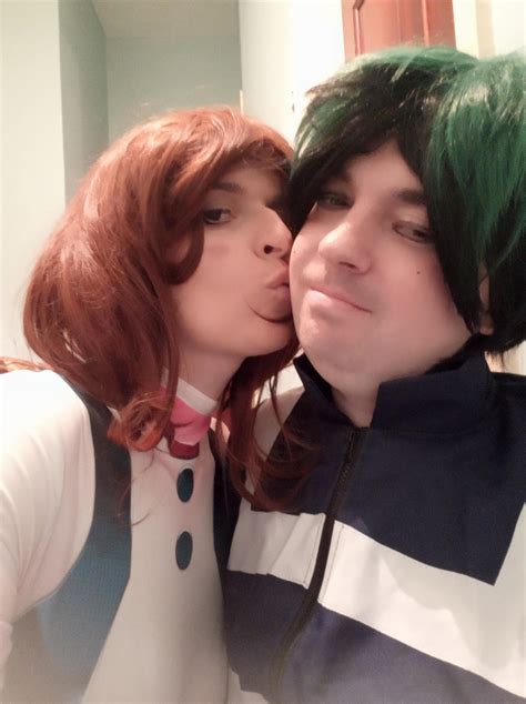 My Hero Academia Ochaco And Deku Cosplays By Mistyminxchick On Deviantart