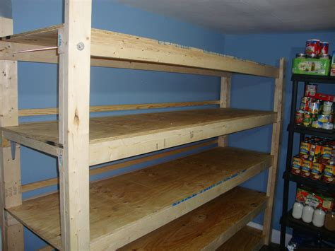 Bob's Practical Prepping: Build Wood Shelves For Your Food Storage.