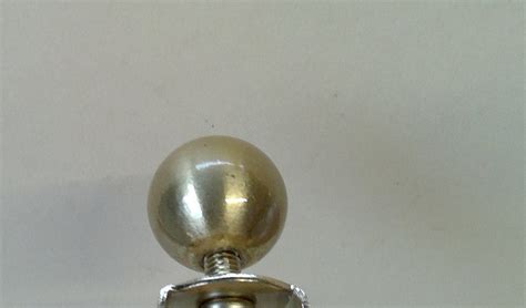 Ball Solid Brass Turned Finial 1 Inch Tap 1 8ips Hobby Etsy