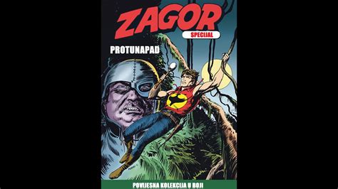 Zagor Protunapad Strip U Boji Youtube