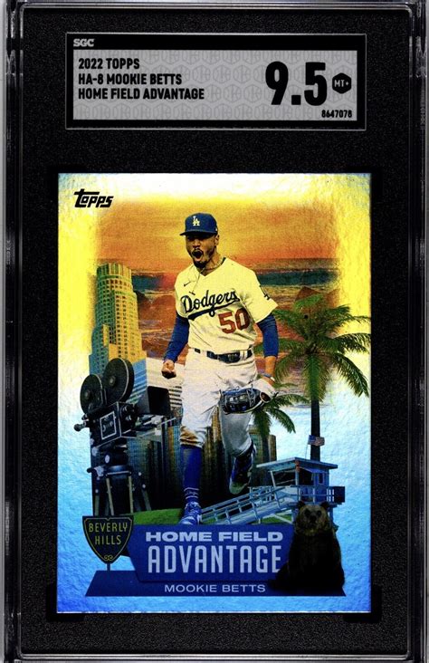 Mookie Betts Topps Ha Home Field Advantage Ssp Price Guide