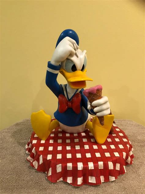 Disney Big Fig Figure Donald Duck With Chip And Dale Original Box For